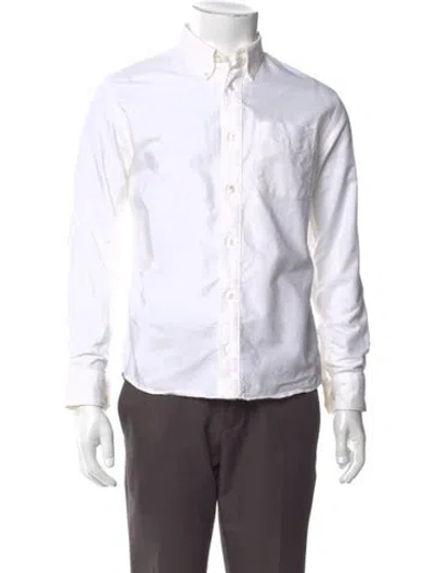 Pre-owned Visvim Long Sleeve Shirt In White