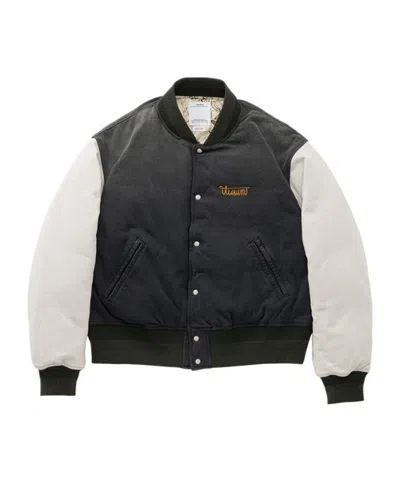 Visvim Long-sleeved Cotton-padded Jacket In Animal Print