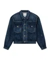 Visvim Long-sleeved Denim Jacket In Blue