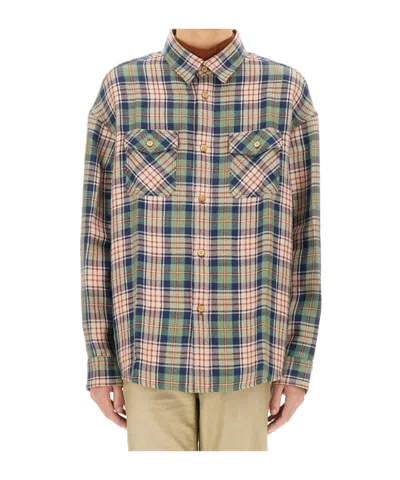 Visvim Long-sleeved Shirt In Multicolour