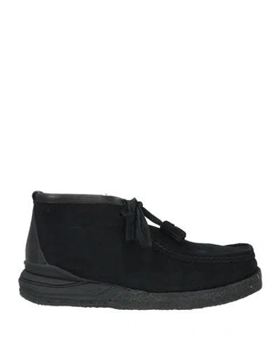 Visvim Man Ankle Boots Black Size 11 Leather