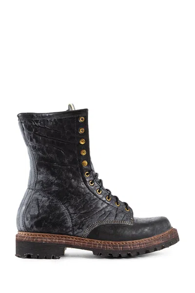 Visvim Man Black Boots