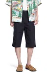 Visvim Man Black Shorts & Skirts