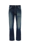 Visvim Dark Blue Denim Jeans In Blue