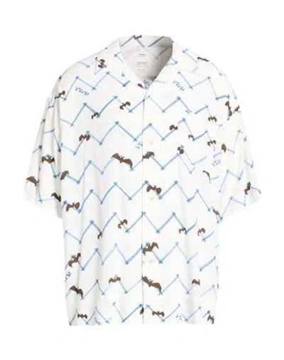 Visvim Man Shirt White Size 5 Rayon