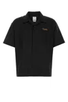 Visvim Black Silk Shirt In Multi