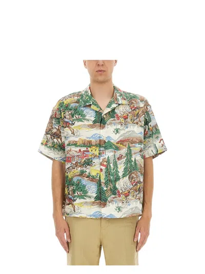 VISVIM MEN'S CROSBY SHIRT | SIZE 3 | 0125105011002 COLOR IVORY