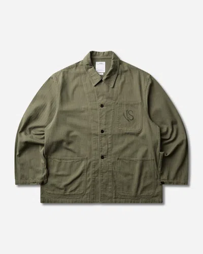 Visvim Men S Baker Ut Jacket Olive In Green