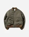 Visvim Men S Barton Down Jacket Olive In Green