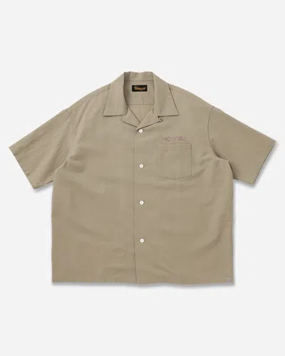 Visvim Men S Crosby Shortsleeve Shirt In Neutral