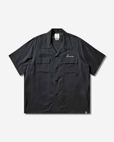 Visvim Men S Judd Shortsleeve Shirt In Black