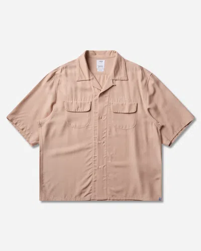 Visvim Men S Keesey Shortsleeve Shirt Light In Pink