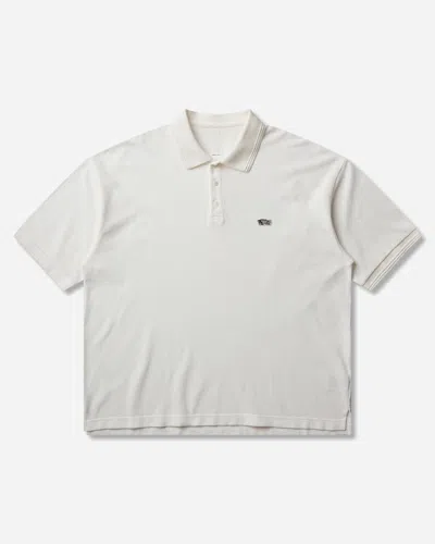 Visvim Men S Mondo Weller Shortsleeve Polo Off In White