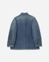 Visvim Men S Ss Coverall Jacket Dmgd Indigo In Blue
