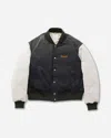 Visvim Men S Varsity Era Down Jacket In Blue
