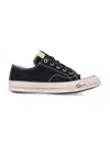 Visvim Skagway L.t.lo Canvas Sneakers In Black