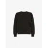 Visvim Mens Black Jumbo Oversize Wool-blend Sweatshirt In Black