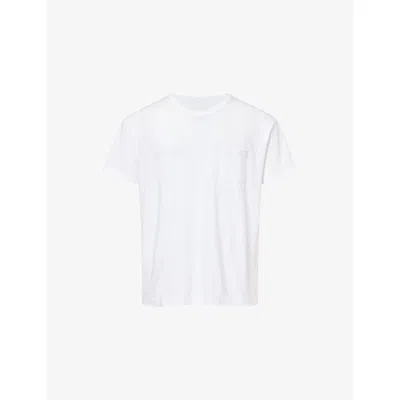 Visvim Mens White Ultimate Jumbo Ii Cotton-jersey T-shirt Xl