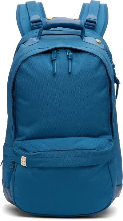 Visvim Navy Cordura 22l Backpack In Blue