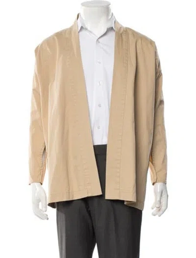 Pre-owned Visvim Noragi Buttonless Collarless Jacket Jacket In Neutral