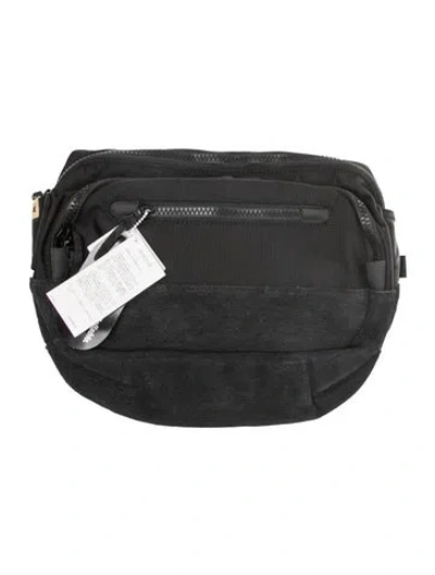 Pre-owned Visvim Nylon Belt Bag In Black