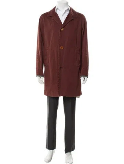 Pre-owned Visvim Overcoat In Brown