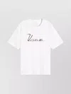 Visvim Oversized Crew Neck T-shirt With Graphic Print