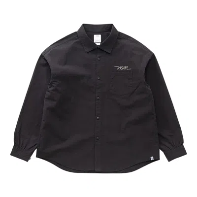 Visvim Palmer Long Sleeve Shirt In Black
