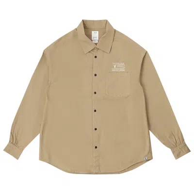 Pre-owned Visvim Palmer Shirt 'beige' | Tan | Men's Size 4