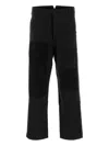Visvim Tailored Wool Blend Trousers Featuring Pockets In Black
