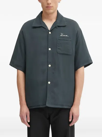 Visvim Pocket Button-down Shirt In Green