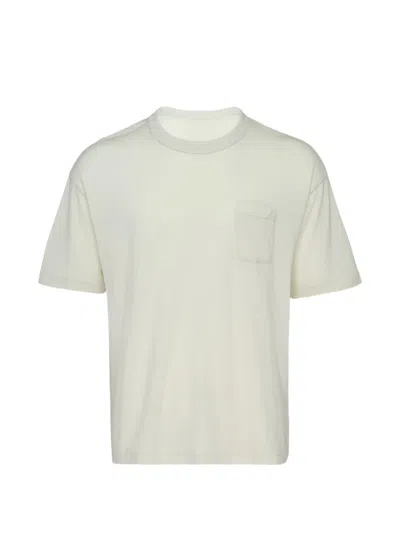 Visvim Pocket T-shirt In White