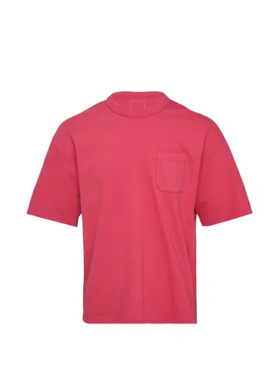 Visvim Pocket T-shirt In Pink