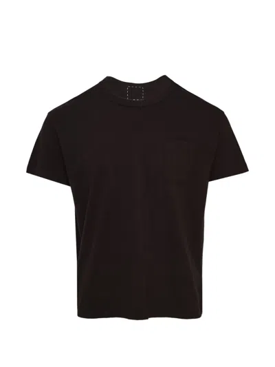 Visvim Cotton-jersey T-shirt In Black