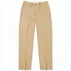 Visvim Pressed-crease Brown Tailored Straight Pants In Neutral