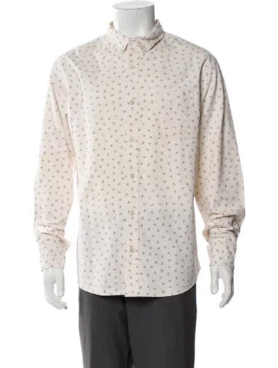 Pre-owned Visvim Printed Long Sleeve Shirt In Neutral