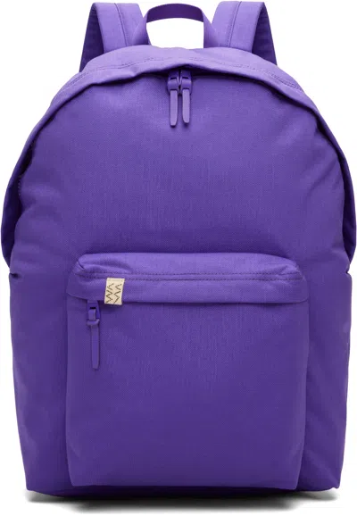 Visvim Purple Cordura Rucksack 22l Backpack