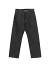 Visvim Raw-finish Jeans In Black