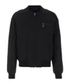 Visvim Black Wool Blend Gunner Down Jacket In Black