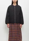 Visvim Reversible Liner Down Jacket In Black