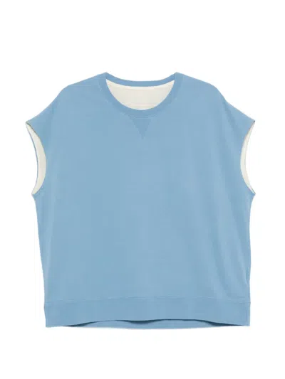 Visvim Round-neck Sweatshirt In Blue