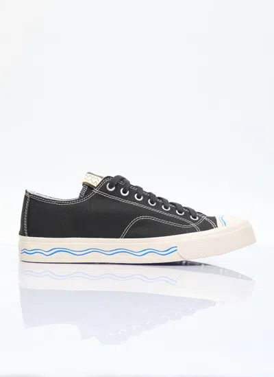 Visvim Seeger Lo Trainers In Black