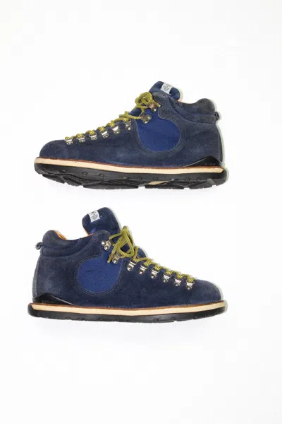 Pre-owned Visvim Serra Boot Folk In Blue