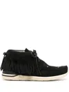 Visvim Man Ankle Boots Black Size 9 Leather In Black