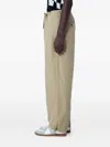 Visvim Sharma Straight-leg Cotton-twill Drawstring Chinos In Neutral