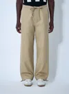 Visvim Sharma Straight-leg Cotton-twill Drawstring Chinos In Brown