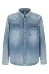 Visvim Long Sleeve Denim Shirt Featuring Chest Pockets In Multi