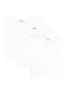 Visvim Siblig Jumbo Short-sleeved T-shirts (pack Of Three) In White