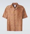 Visvim Copa Shirt In Orange