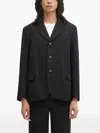 Visvim Single-breasted Blazer In Black